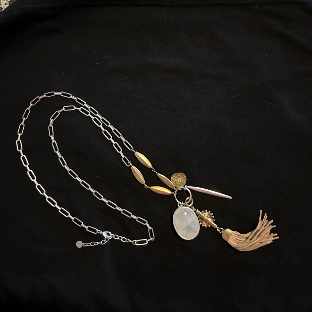 Stella & Dot Victoria Tassel Necklace